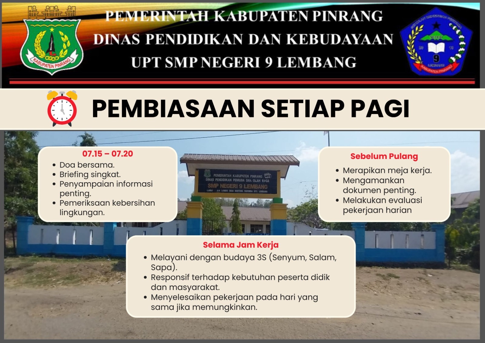 PEMBIASAN SETIAP PAGI